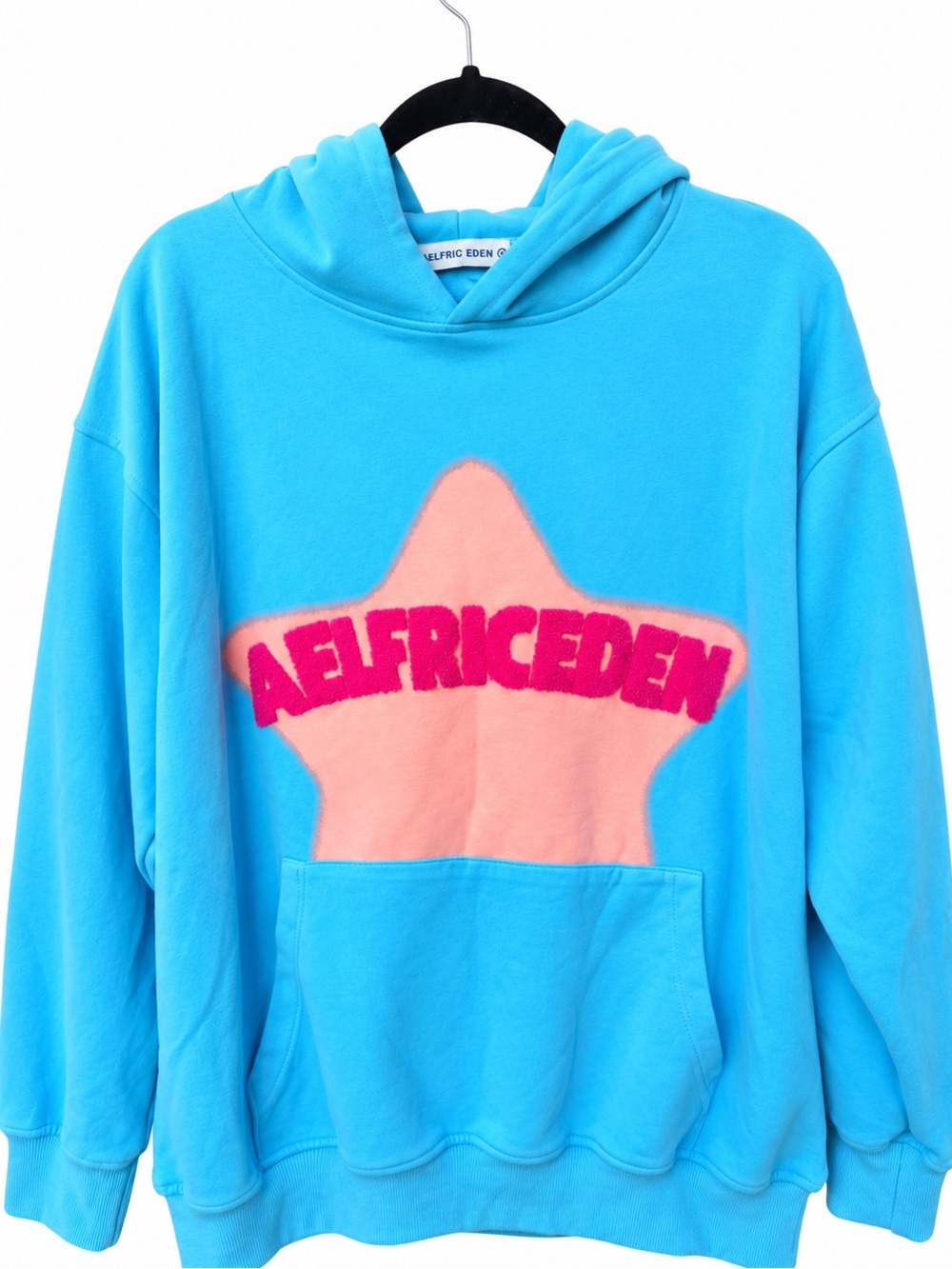 Aelfric Eden Hoodie Pullover Stars Pink VINTAGE EMBROIDERY EDEN STAR M blue